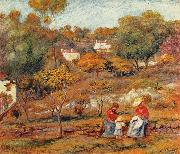 Pierre-Auguste Renoir Landschaft bei Cagnes Spain oil painting artist